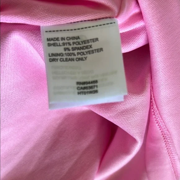 Laundry By Shelli Segal Pink Maxi Dress size 8 lined perfect condition - Picture 5 of 9